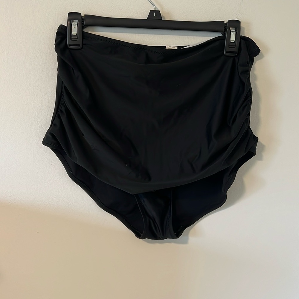 Super high waisted swim bottoms